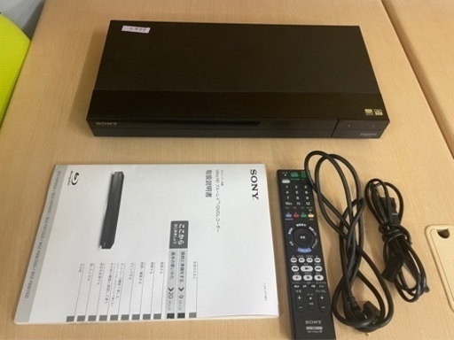 【値下げしました】家電 映像プレーヤー、レコーダー ソニー 2TB 2チューナー 4K ブルーレイレコーダー BDZ-FBW2100 4K放送長時間録画/W録画対応 22年製DVDプレーヤーNo2640