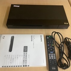 【値下げしました】家電 映像プレーヤー、レコーダー ソニー 2TB 2チューナー 4K ブルーレイレコーダー BDZ-FBW2100 4K放送長時間録画/W録画対応 22年製DVDプレーヤーNo2640