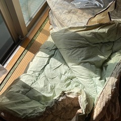 羊毛布団上下セット　の画像