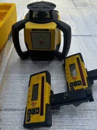 ✨ライカ 中古 RUGBY610 回転レーザー受光器 三脚/ケース付き✨うるま