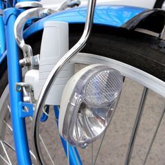 FOREST 26インチ 自転車 6段変速 ブルー/青 ママチャリ シティサイクル