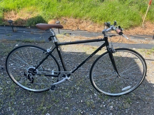 自転車 クロスバイク　black