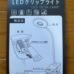 LEDクリップライトの画像