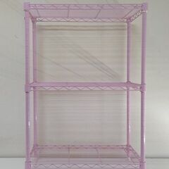 メタルラック　ピンク