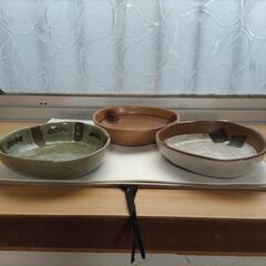 今月末まで お値下げ中 おにぎり型の皿3枚の画像