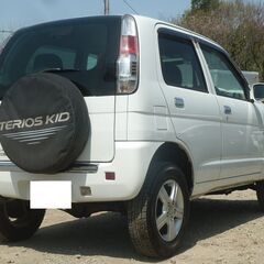 H22   テリオスキッド　660cc　４WDターボ　フォグランプ　ETC　エアバッグ　キーレスエントリー　走行距離84000キロメートル　　車検R7/10　 R6税込   16825の画像