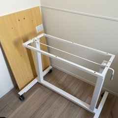 パソコンデスク(昇降デスク・2WAY)美品の画像