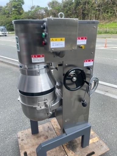 ■中古品 カントーミキサー NHP-30Ｍ 2023年３月製 200Ｖ 動作問題なし ケーキ パン 小型タイプミキサー 30Ｌ ■