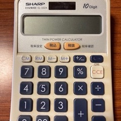 カシオ　　ソーラー電卓