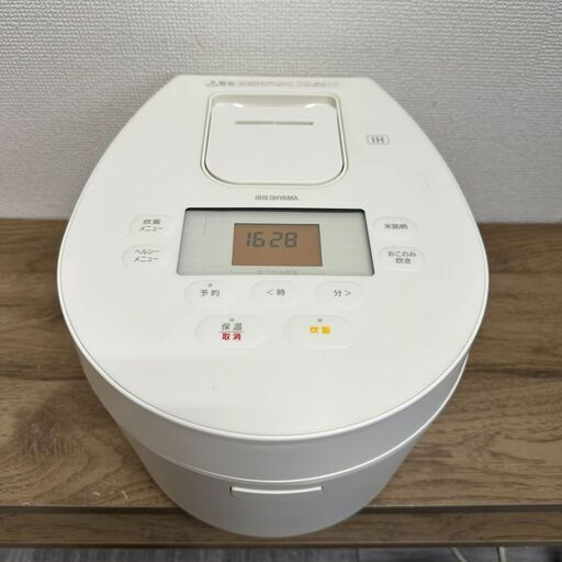 アイリスオーヤマ IH炊飯器 5.5合炊き RC-IL50-W 2022年製