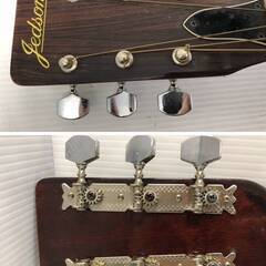 ▼【 Jedson ジェドソン W130 アコースティックギター 日本製 ビンテージ 弦楽器　ジャンク】秋田県秋田市（NF240319）518-5Wの画像