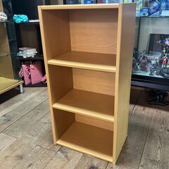 カラーボックス（３段）ナチュラル