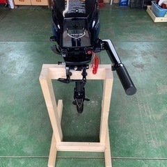 トーハツ ２馬力船外機 動作確認済みです。3.5キャブ＆アルミペ...