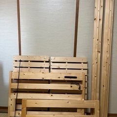 [決まりました]シングル ベッド、フレームのみ