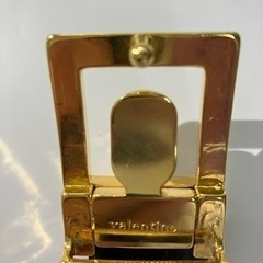 【 ＶＡＬＥＮＴＩＮＯ ＧＡＲＡＶＡＮＩ 】ロゴ入り本革メンズベルト　(新品・未使用品)の画像