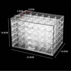 ジェルネイル 収納ケース 120マス 4つセットの画像