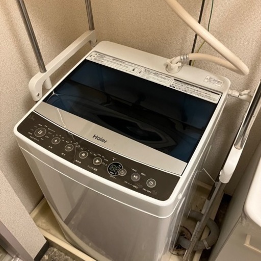 【2017年製】Haier 5.5kg 全自動洗濯機 JW-C55A-W