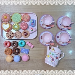 お茶会セット　おままごと　ティーパーティー