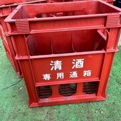 一升　ビール瓶ケース　9個の画像