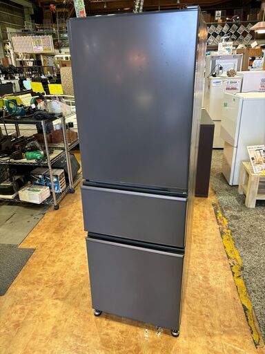 ✨安心の除菌洗浄済✨三菱 2022年製 272L 3ドア冷蔵庫 MR-CX27G-H【愛市IR016517-104】