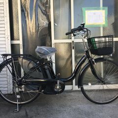 地域限定送料無料 ヤマハ パス ナチュラ 新基準 8,9AH 子供乗せ 黒