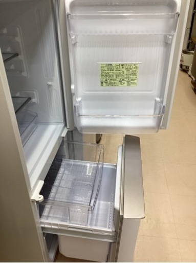 美原店　シャープ SHARP 冷蔵庫 (幅48.0cm) 137L プラズマクラスター 両開き 2ドア (つけかえどっちもドア・ガラス