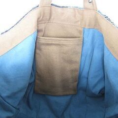 【美品】 3800円購入 ハンドメイドトートバッグ ハンドバック パッチワークデザイン の画像