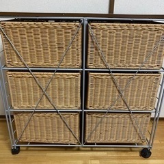 【値下げ致しました】家具 収納家具 収納ケースの画像