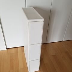 【値下げ！】ライクイット ゴミ箱　ステーションスリム3段　幅17...