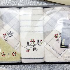 炭布 備長炭繊維使用 タオルセット