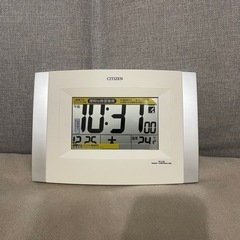 【2個目から''半額''】デジタル電波時計／CITIZEN