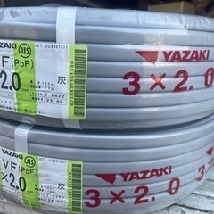 YAZAKI ＶＶＦ　3×2.0  100m