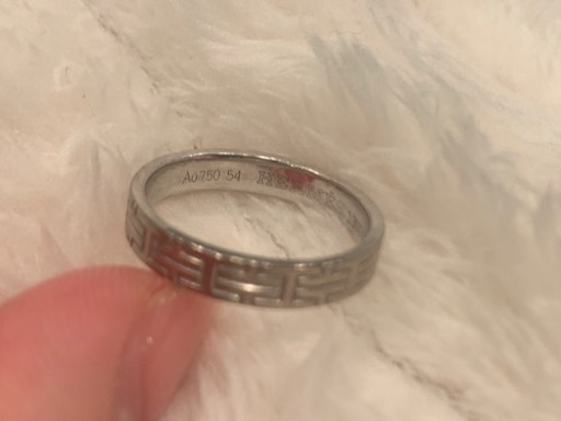 エルメス　キリム　ホワイトゴールド　18K