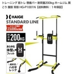 取り替え付属品付きハイガー懸垂機