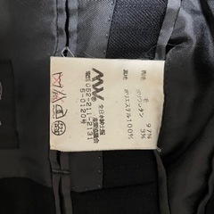 黒　メンズスーツ　上下セット　服/ファッション スーツ の画像