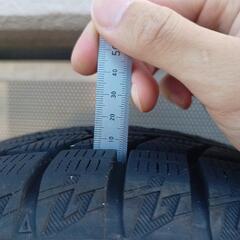 ヨコハマ　スタッドレスタイヤ　ホイール付　155/65R14の画像
