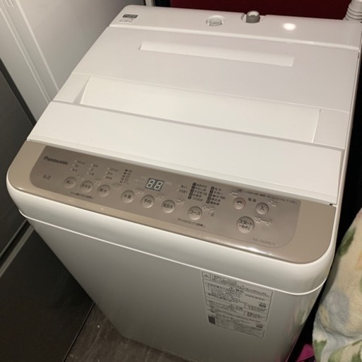 2022年　洗濯機　パナソニック 6kg NA-F60PB15