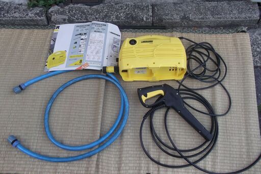 KARCHER ケルヒャー 家庭用高圧洗浄機 家庭用清掃  K2.010 　通電のみ確認