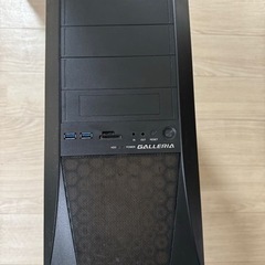 【最終値下げ】ガレリア GALLERIA XF ゲーミングPC GTX1070 の画像