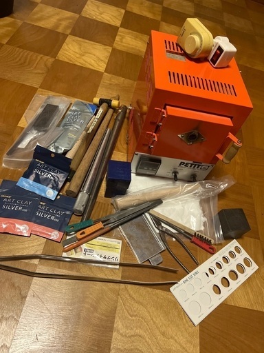 アートクレイシルバー 手作りリング