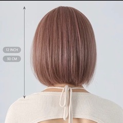 【新品】ショートストレートボブカットウィッグの画像