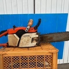 STIHL チェンソー 031AV 希少スチール大型プロ用　大排気量56.4cc 切断機 山師 倒木 　の画像