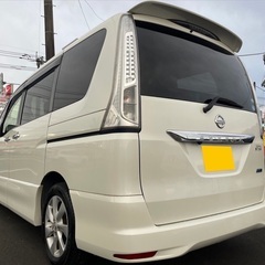 低走行高年式！月々1.2万円〜分割払い可❗️車検2年付き！大人気☆日産 セレナS-ハイブリッド☆8人乗り☆HDDナビ付き☆走行中DVD観れます☆ETC付き☆バックカメラ付き☆ドラレコ付き☆両方電動スライドドア☆ウィンカーミラー☆フル装備☆車内広々三列シート‼️の画像