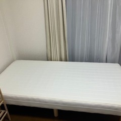 使用期間10ヶ月　山善 脚付きマットレス シングル(ポケットコイル)