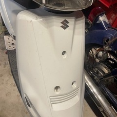 スズキ　アドレスv100 タイプS CE13A 部品取り　ジャンク　書類カギありの画像