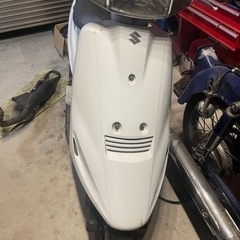 スズキ　アドレスv100 タイプS CE13A 部品取り　ジャンク　書類カギありの画像