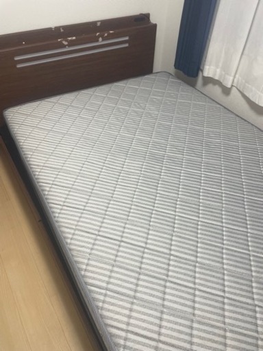 ※25日まで限定！家具 ベッド ダブルベッドマットレスのみ
