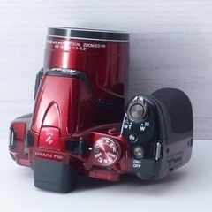 ★Nikon COOLPIX P520★高性能コンデジ●スマホ転送  1ヶ月動作補償あり！ 安心のゆうパック代引き発送！ 送料、代引き手数料無料！の画像