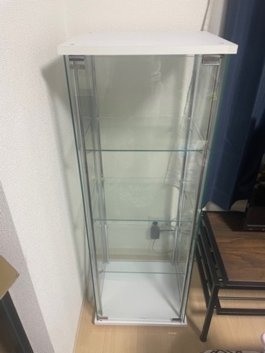 家具 収納家具 キャビネット　コレクション棚　ガラスケース