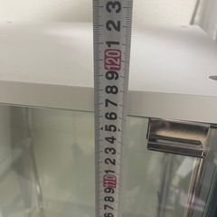 家具 収納家具 キャビネット　コレクション棚　ガラスケースの画像
